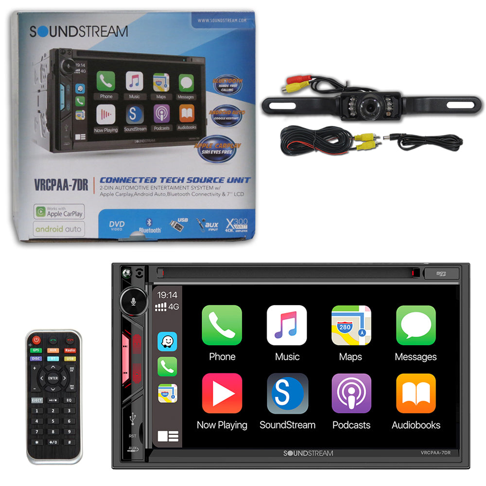 Android 8.1 Car Stereo 2 DIN 7” CarPlay and Android Auto +