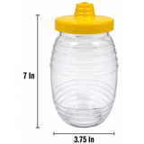 SPARC LIGHTING Mexican Style 32 oz Mini Plastic Barrel with Straw and Lid 4 Pack