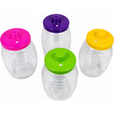 8 Pack 32oz Mexican Style Mini Plastic Barrel Vitrolero Cups w/ Straws Party
