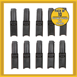 Steambow 0000313 designed for FENRIS Arrows 10 Pieces Polymer Nocks (Pack of 10)