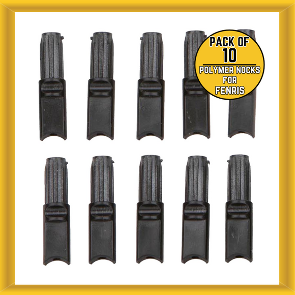 Steambow 0000313 designed for FENRIS Arrows 10 Pieces Polymer Nocks (Pack of 10)