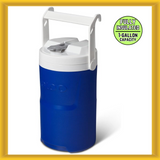Igloo Laguna 1 Gallon Fully Insulated Majestic Blue and White Water Cooler