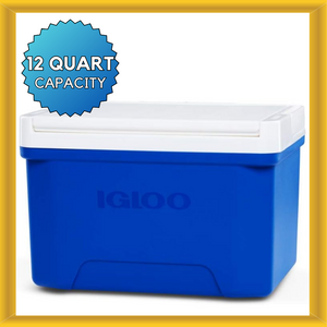 Igloo 00032477 Laguna 9 Majestic 12 Quart Polyurethane Foam Cooler Box Blue