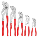 Knipex Pliers Wrench Set in Tool Roll Plastic Coating Handle (5 Piece Set)