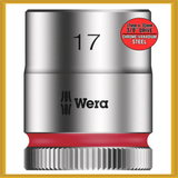 Wera 3/8-inch Zyklop Drive Metric Socket 17mm x 30mm (05003562001) NEW