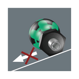 Wera Stubby Magnetic 1/4-inch Bitholding Screwdriver Handle (05 00888 0001) NEW