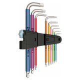 Wera Metric Hex-Plus Color Coded L-Key Wrench 9-piece Set (05 022669 001) NEW