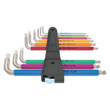 Wera SAE Hex-Plus Multicolor Stainless Steel Wrench 9-piece Set (05022860001)