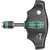 Wera T-Handle 1/4-inch Bitholding Screwdriver – Rapidaptor (05 023404 001) NEW