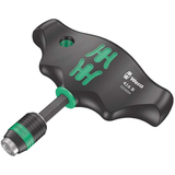 Wera T-Handle 1/4-inch Bitholding Screwdriver – Rapidaptor (05 023404 001) NEW