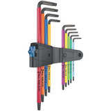 Wera TORX L-Key Wrench 9-piece Set with Wear-Resistant Clip (05 024179 001) NEW