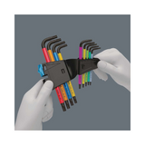 Wera TORX L-Key Wrench 9-piece Set with Wear-Resistant Clip (05 024179 001) NEW