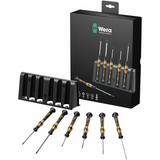 Wera 6-piece ESD-Safe Micro Precision Screwdriver Set and Rack (05030170001) NEW