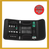 Wera Metric 1/4-inch Drive Speed Ratchet 26-Piece Set (05 051045 001) NEW