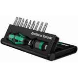 Wera 05 056653 001 Screwdriver 1/4-inch Bit 10-piece Set and Carrying Case (NEW)
