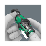 Wera 05057483001 Turbo Screwdriver with 1/4-inch SAE Bits (19-Piece) NEW