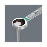 Wera Joker 7" Length 1/2" Drive SAE Ratcheting Combination Wrench (SILVER) NEW