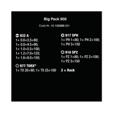 Wera KRAFTFORM BIG PACK SERIES Chiseldriver Screwdriver 15-piece Set with Racks