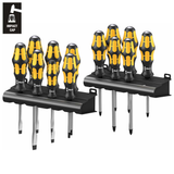 Wera KRAFTFORM BIG PACK SERIES Chiseldriver Screwdriver 15-piece Set with Racks
