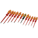 Wera VDE Insulated Screwdriver 12-Piece Set (05347900001) NEW