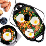 Presto 06852 1500 Watts 16 Inch Non-Stick Electric Skillet with Glass Cover