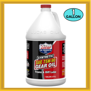 Lucas Oil 10048 SAE 75W-90 Synthetic Transmission and Differential Lube 1 Gallon