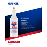 Lucas Oil 10088 32oz Extremely Heat Resistant & Long Lasting Hub Oil (12 Pack)