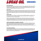 Lucas Oil 16-Ounce Red 'N" Tacky Grease Water-resistant (10574) Pack of 12 NEW