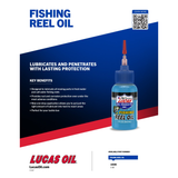 Lucas Oil Fishing Reel Oil 1 oz Lubricant Corrosion Protection (20 Pack)