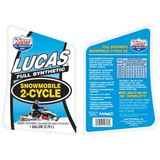 Lucas Oil 10847 Synthetic 2 Cycle Snowmobile Oil 1 Gallon Low Ash