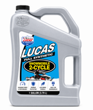 Lucas Oil 10847 Synthetic 2 Cycle Snowmobile Oil 1 Gallon Low Ash