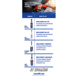 Lucas Oil 10977 High Mileage Fuel Treatment 5.25 oz Gas Additive Cleaner 12 pack