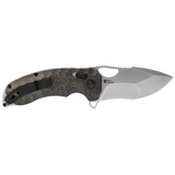 SOG Kiku XR 3.03-inch Tanto Folding Pocket Knife (Natural Linen Micarta) NEW