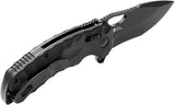 SOG Kiku XR Blackout 12270257 Folding Knife CTS-XHP Tanto XR Lock Black