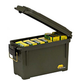 Plano .30 Caliber Field Ammo Box with Heavy-Duty Carry Handle in OD Green