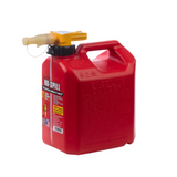 No-Spill 1405 2.5-Gallon Gas Can Red with ViewStripe Stripe PACK OF 5 (RED) NEW