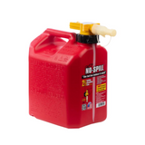 No-Spill 1405 2.5-Gallon Gas Can Red with ViewStripe Stripe PACK OF 2 (RED) NEW