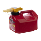 No-Spill 1.25-Gallon Gas Can Red with ViewStripe Stripe (1 PACK) NEW