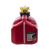 No-Spill 1.25-Gallon Gas Can Red with ViewStripe Stripe (2 PACK) NEW