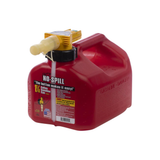No-Spill 1.25-Gallon Gas Can Red with ViewStripe Stripe (1 PACK) NEW