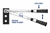 CDI 1501MRMH 1/4" Drive Click Torque Wrench 20-150 In Lbs Adjustable
