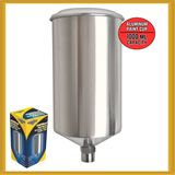 Titan Tool 1000 ml Aluminum Paint Cup with Lid Fits VAPER 19100 & 19200 Series
