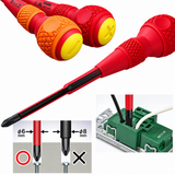 VESSEL 2005PBU Ball Grip Insulated Screwdriver 5-Piece Set