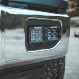 Rigid Industries D-Series Pro 3" x 3" LED Flood Beam Surface Mount Black (PAIR)