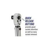 CDI 1/2-inch Drive 250 Inch-Pound Dual Scale Micro-Adjustable Torque Wrench NEW