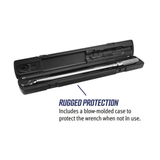 CDI 1/2-inch Drive 250 Inch-Pound Dual Scale Micro-Adjustable Torque Wrench NEW