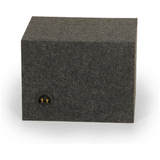 Q Power QSBASS12 Single 12" Vented Subwoofer Box Car Audio Enclosure