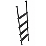 Stromberg Carlson LA-460B 60" Black RV Bunk Ladder w Hook Retainers