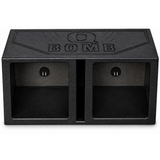 Q Power QBOMB15VSQ Dual 15" Vented Subwoofer Box Square Enclosure
