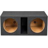 QPower QHD212VL Dual 12″ 12-Inch Large Slot-Ported Heavy Duty Empty Woofer Box